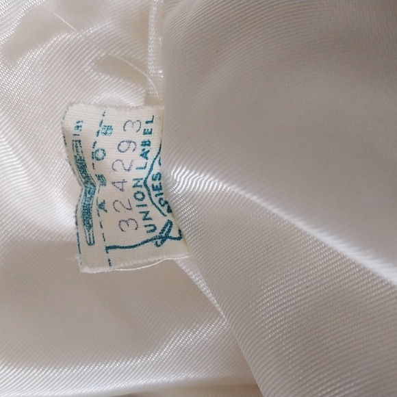 Vintage Faux Fur Elegant Cream Women's Bolero Style Jacket - Picture 6 of 6